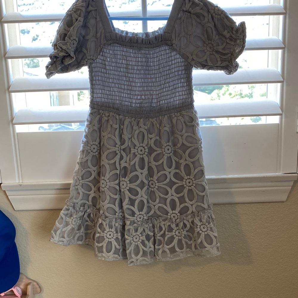 Ivy city coElegant Gray Kids Dress